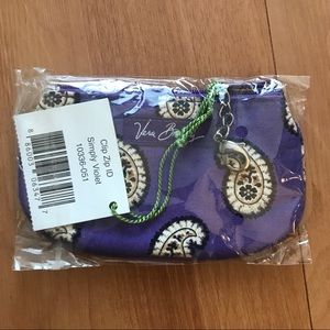 Vera Bradley Clip Zip ID